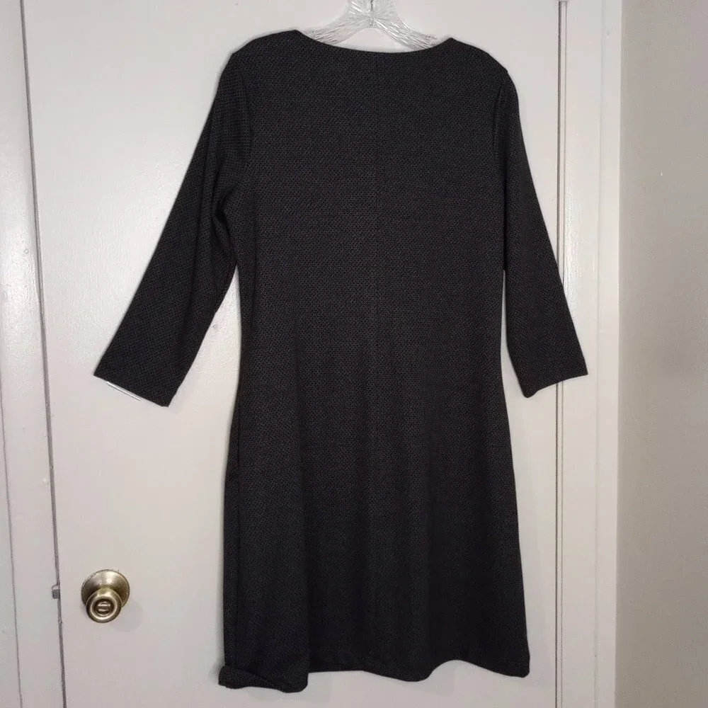 Nicole Miller Original Black Mini-Diamond Dress - Picture 4 of 8